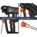 Ver imagem 2 de Lavadora Pistola De Alta Pressão Pra Carro Sem Fio Portátil Bateria 48v