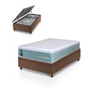 Ver mais imagens de Cama Box Baú Lagos Molas Ensacadas 88x188 Marrom King House