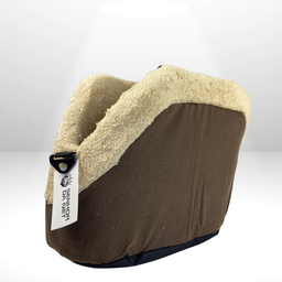 Bolsa de Passeio Transporte Pet para Cães e Gatos Luxo Linda Marrom - 3