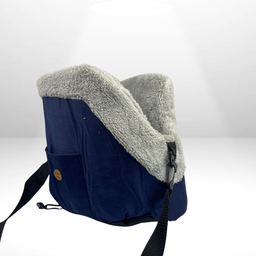 Bolsa de Passeio Transporte Pet para Cães e Gatos Luxo Linda Marrom - 6
