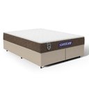 Ver imagem 1 de Cama Box + Colchão Gazin de Molas Ensacadas One Face Air Light Queen 158 cm