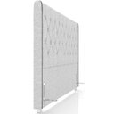 Ver imagem 4 de Cabeceira Cama Box Queen 160cm Estofada Frizza P05 Linho Cinza Claro