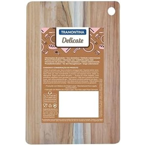 Tábua Tramontina Retangular Econômica em Madeira
