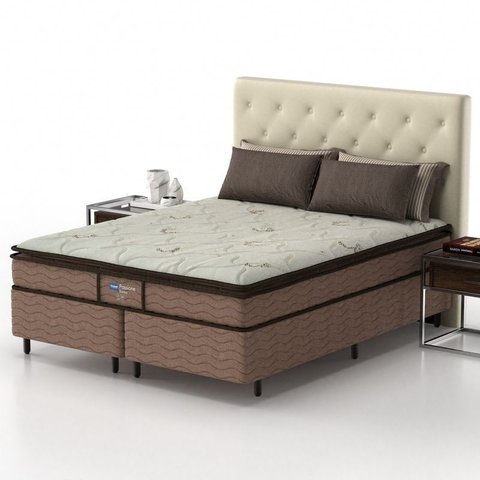 Conjunto Box Mola Ensacada Probel Passione Bambu Queen 158x52cm