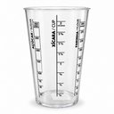 Ver imagem 1 de Copo Medidor e Dosador Graduado 580ml Plástico Transparente Plasvale Receitas