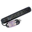 Ver imagem 1 de Filtro Linha Régua 6 Tomadas 10a Bivolt Certificado