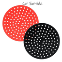Ver imagem 5 de Kit 2unds Tapete Airfryer Silicone Antiaderente Reutilizável Redondo