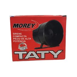 Sirene Piezoelétrica Bel Morey Taty 120db Preta - 5