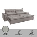 Ver imagem 7 de Sofá Grecia Veludo 02 Módulos de 80cm B25cm Meu Sofá Online