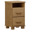Ver imagem 4 de Cama Casal Classica 02 Mesas de Cabeceira Madeira Maciça Milani Store Freijo