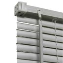 Ver imagem 3 de Persiana Horizontal PVC Cinza 100 (L) x 160 (A) Cortina Completa C/ Kit de instalação 1,00 x 1,60