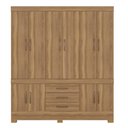Ver imagem 4 de Conjunto Quarto Guarda Roupa e Comoda Emilia Amendola