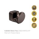 Ver imagem 3 de Cabide Deca You 2060.mr104.mt Marrom Fosco Deca