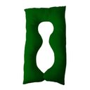Ver imagem 1 de Capa para Travesseiro de Corpo U Anatômico 150x70cm Happy Line Verde