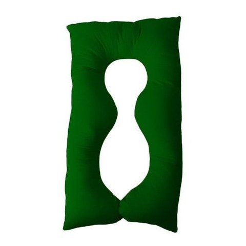 Capa para Travesseiro de Corpo U Anatômico 150x70cm Happy Line Verde