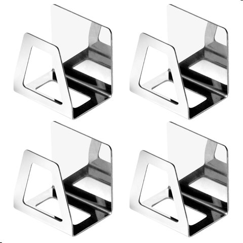 Kit 4 Porta Esponja de Pia Cozinha Inox Adesivo 3m F.premium