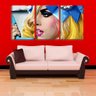 Quadro Decorativo 68x126 lady gaga telefone desenho - 2