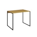 Ver imagem 2 de Escrivaninha Industrial Office Canela 90x53 Grécia Base Ferro Preto