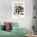 Ver imagem 2 de Quadro Decorativo Matisse The Bed - 70x50cm:moldura Preta
