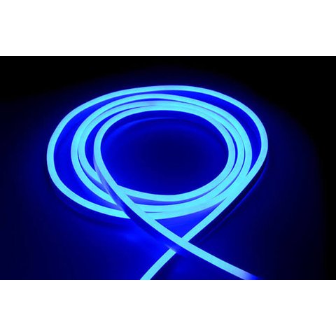 Mangueira Fita Led Neon Flex 12v Azul Metro Ip67