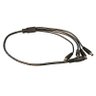 Cabo DC Splitter CCTV Q-See para Fonte DC 12V - 01 Femea e 4 Machos - 1