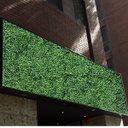 Ver mais imagens de 4 Placas de Folhagem Artificial para Jardim Vertical com Proteção UV
