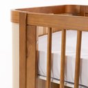 Ver imagem 7 de Berço Premium Madeira Maciça Certificado Inmetro e Acompanha o Colchão | Linha Paglia | Marca Quater