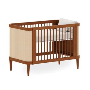 Berço Paglia Nogueira 2 em 1 Quater