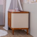 Ver imagem 2 de Berço Premium Madeira Maciça Certificado Inmetro e Acompanha o Colchão | Linha Paglia | Marca Quater