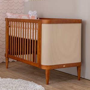 Berço Paglia Nogueira 2 em 1 Quater