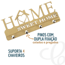 Ver imagem 4 de Porta Chaves de Parede Madeira