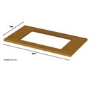 Ver imagem 2 de Tampo de Cozinha Modulado Essência p/ Cooktop 80cm Calcare - Henn