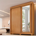 Ver imagem 1 de Guarda Roupa Mônaco 2 Portas Cinamomo - Benetil