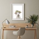 Ver imagem 2 de Quadro Ovelha Baby - 60x48cm:madeira Preta