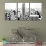 Quadro Decorativo 80x140 prédio alto new York pb - 2