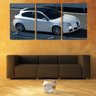 Quadro Decorativo 80x140 carro branco de luxo - 2