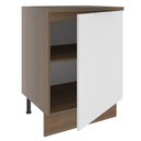 Ver imagem 5 de Balcão Madesa Stella 60 cm 1 Porta Rustic/Branco
