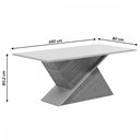 Ver imagem 4 de Mesa de Jantar 6 Lugares Poliana Mel/Blonde/Veludo Cinza - Panorama Móveis