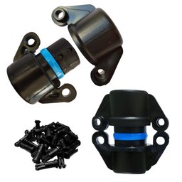 Kit Aquecimento Solar Piscina 3 placas 4mt + 2 placaS 3,7mt - 4