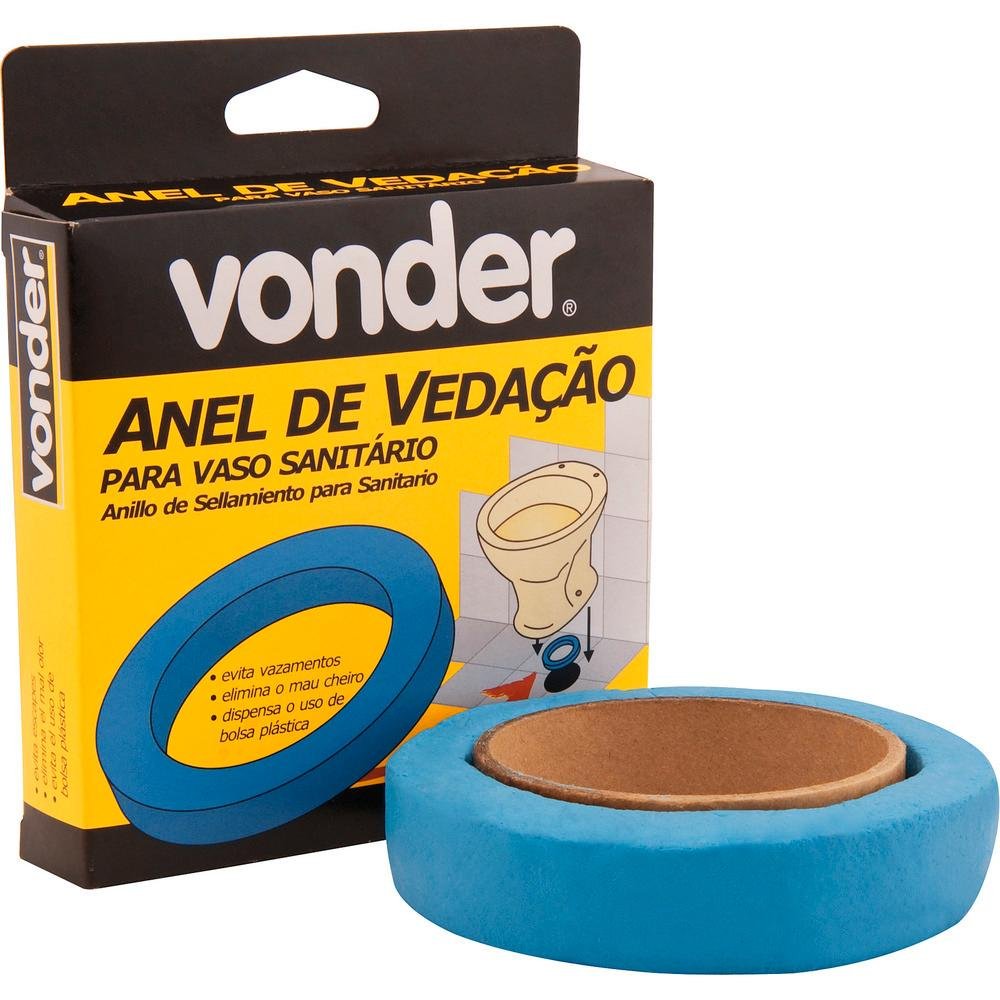Anel de vedação para vaso sanitário sem guia - Vonder - 2