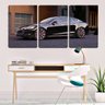 Quadro Decorativo 45x96 carro preto de luxo - 2