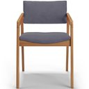 Ver imagem 6 de Kit 02 Cadeiras para Sala de Jantar Estar Living Giorgia B04 Suede Cinza - Lyam Decor
