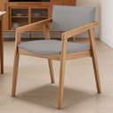 Ver imagem 3 de Kit 02 Cadeiras para Sala de Jantar Estar Living Giorgia L02 Suede Cinza - Lyam Decor