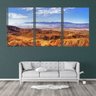 Quadro Decorativo 45x96 montanhas frias no horizonte - 2