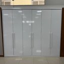 Ver mais imagens de Guarda Roupa Casal Luca 6 Portas 6 Gavetas Bom Pastor Branco