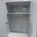 Ver imagem 2 de Guarda Roupa Casal Luca 6 Portas 6 Gavetas Bom Pastor Branco