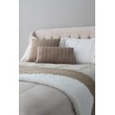 Ver imagem 4 de Peseira Tricô Cordas Forrada Pelo Sherpa Telha