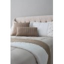 Ver imagem 2 de Peseira Tricô Cordas Forrada Pelo Sherpa Telha