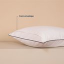 Ver imagem 5 de Kit 2 Fronhas Linea 50cm X 70cm Micropercal 200 Fios - Preto - 100% Poliéster