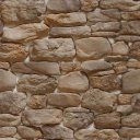 Ver imagem 1 de Papel de Parede Decorativo Pedras de Tamanhos Variados 2,50m